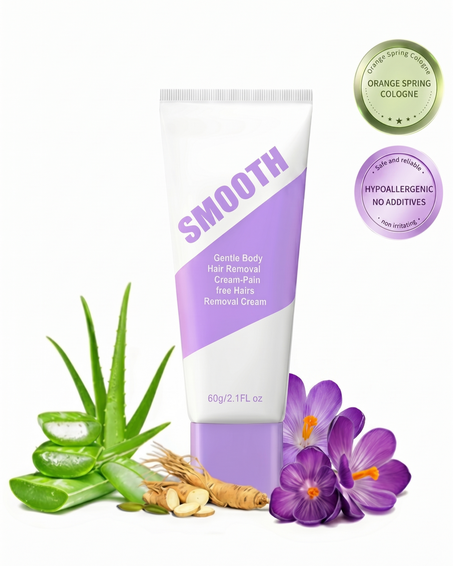 Hair Removal Cream & Mousse Set – Pain-Free, Gentle & Fast for Sensitive Skin