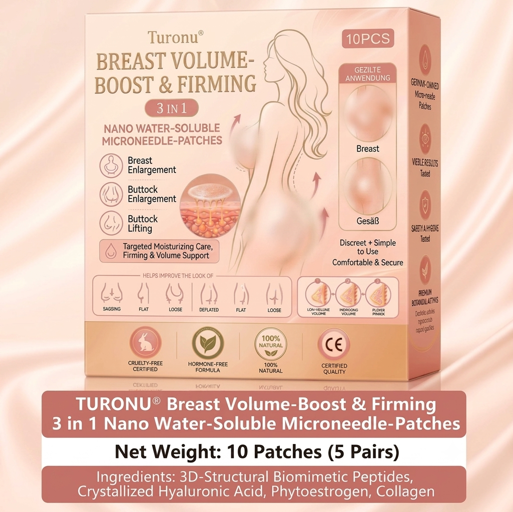 💥Turonu® 💗 Targeted Breast Enhancement Advanced Nano Microneedle Patch💃