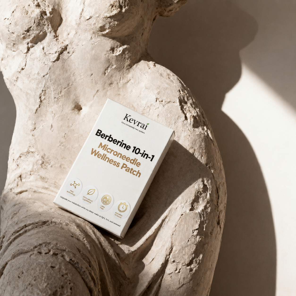 Doctor Recommended 🌟 | Kevrai® Berberine 10-in-1 Nano Microneedle Patch | ✅ Science-Backed Formula | 10-in-1 Advanced Blend | Visible Results in 7 Days 🏅