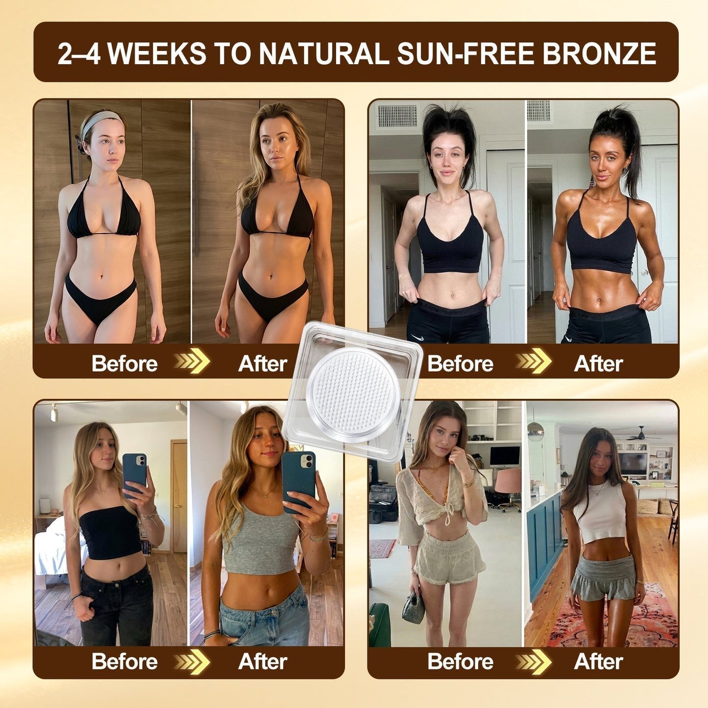 𝗚𝗮𝗳𝗮𝗰𝗲® Sunless Natural Glow Transdermal Tanning Micro-Needle Patch