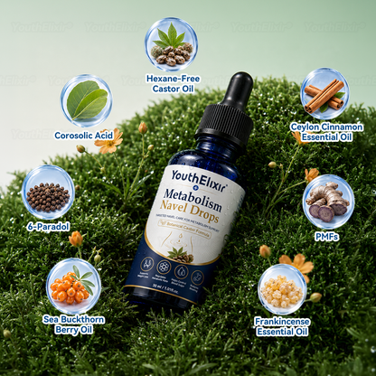 🌻🌻YouthElixir® Metabolism Navel Drops | Natural Belly Balance & Wellness Support