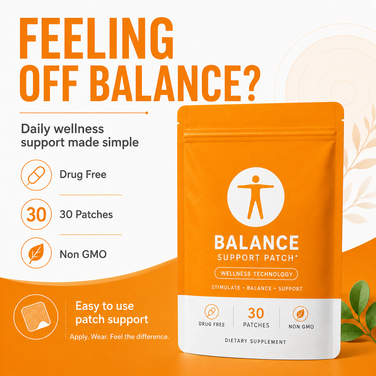 Elyraxo™ Balance Support Patch