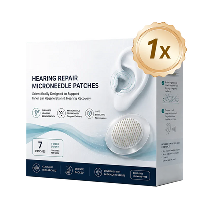 Nuvarynne™ Hearing Repair Microneedle Patches – Advanced Ear Wellness Support Patch for Hearing Health, Sound Clarity, Ear Comfort & Daily Listening Support