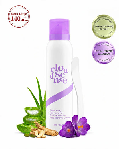 Hair Removal Cream & Mousse Set – Pain-Free, Gentle & Fast for Sensitive Skin