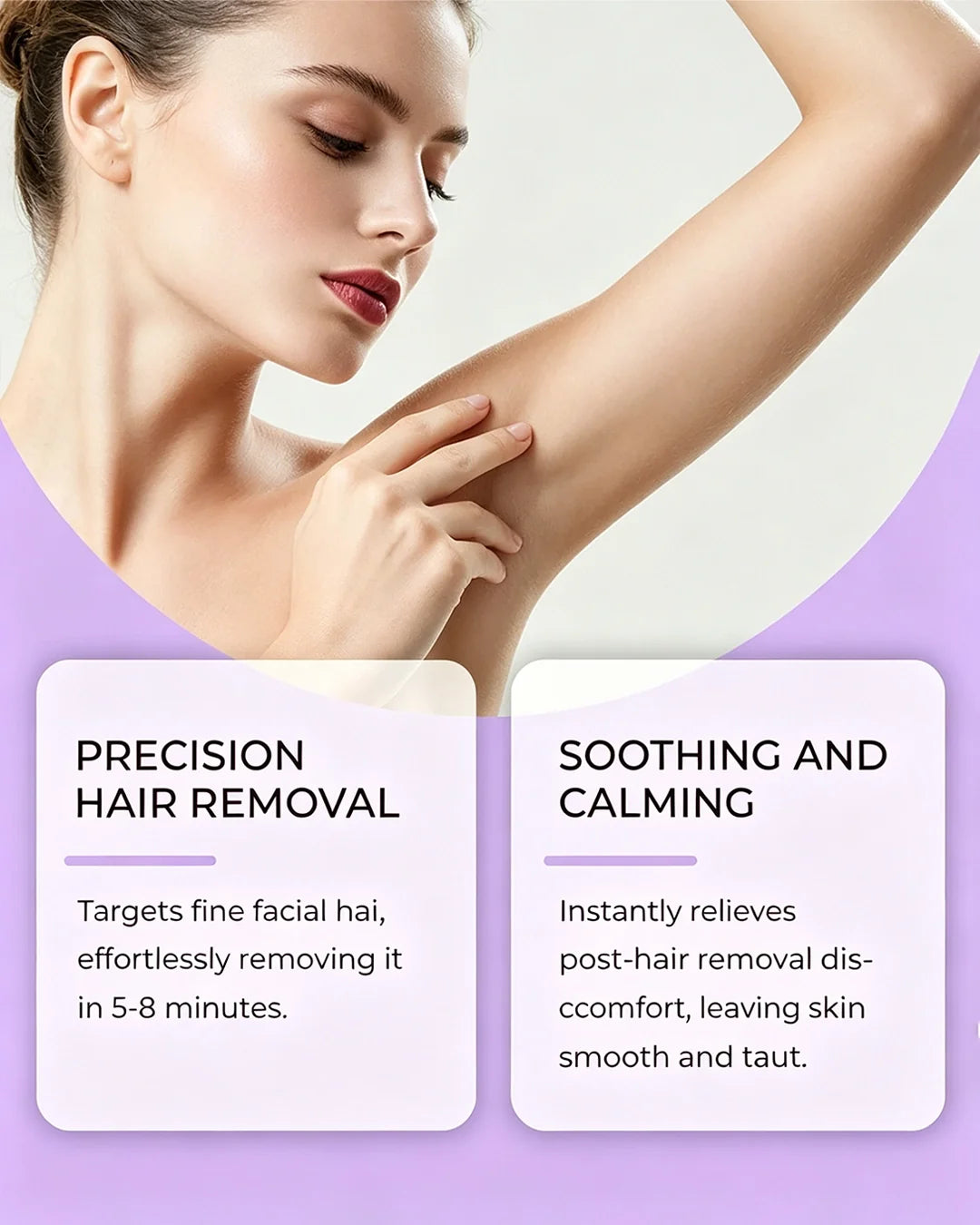 Hair Removal Cream & Mousse Set – Pain-Free, Gentle & Fast for Sensitive Skin