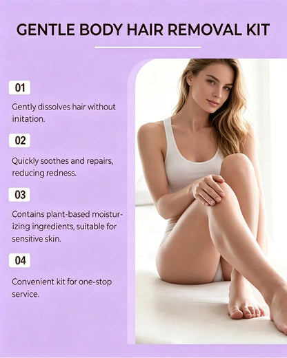 Hair Removal Cream & Mousse Set – Pain-Free, Gentle & Fast for Sensitive Skin*R