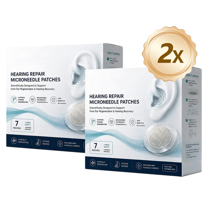 Nuvarynne™ Hearing Repair Microneedle Patches – Advanced Ear Wellness Support Patch for Hearing Health, Sound Clarity, Ear Comfort & Daily Listening Support