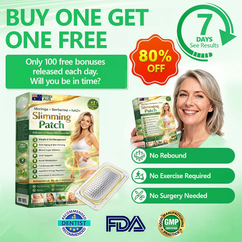 Berberine Slimming Microneedle Patch | 10-in-1 Weight Management Support *R