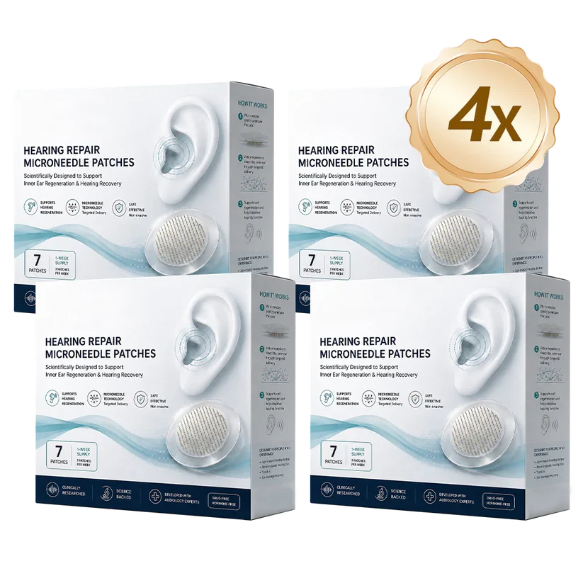 Nuvarynne™ Hearing Repair Microneedle Patches – Advanced Ear Wellness Support Patch for Hearing Health, Sound Clarity, Ear Comfort & Daily Listening Support