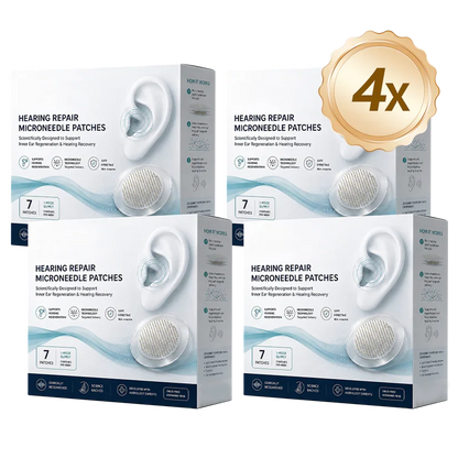 Nuvarynne™ Hearing Repair Microneedle Patches – Advanced Ear Wellness Support Patch for Hearing Health, Sound Clarity, Ear Comfort & Daily Listening Support