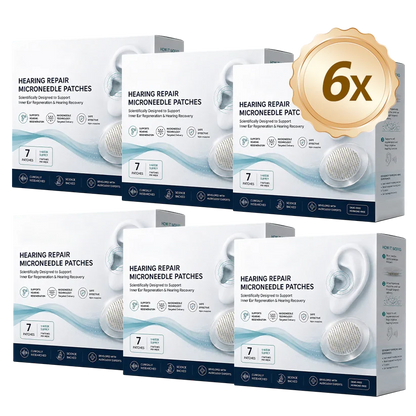 Nuvarynne™ Hearing Repair Microneedle Patches – Advanced Ear Wellness Support Patch for Hearing Health, Sound Clarity, Ear Comfort & Daily Listening Support