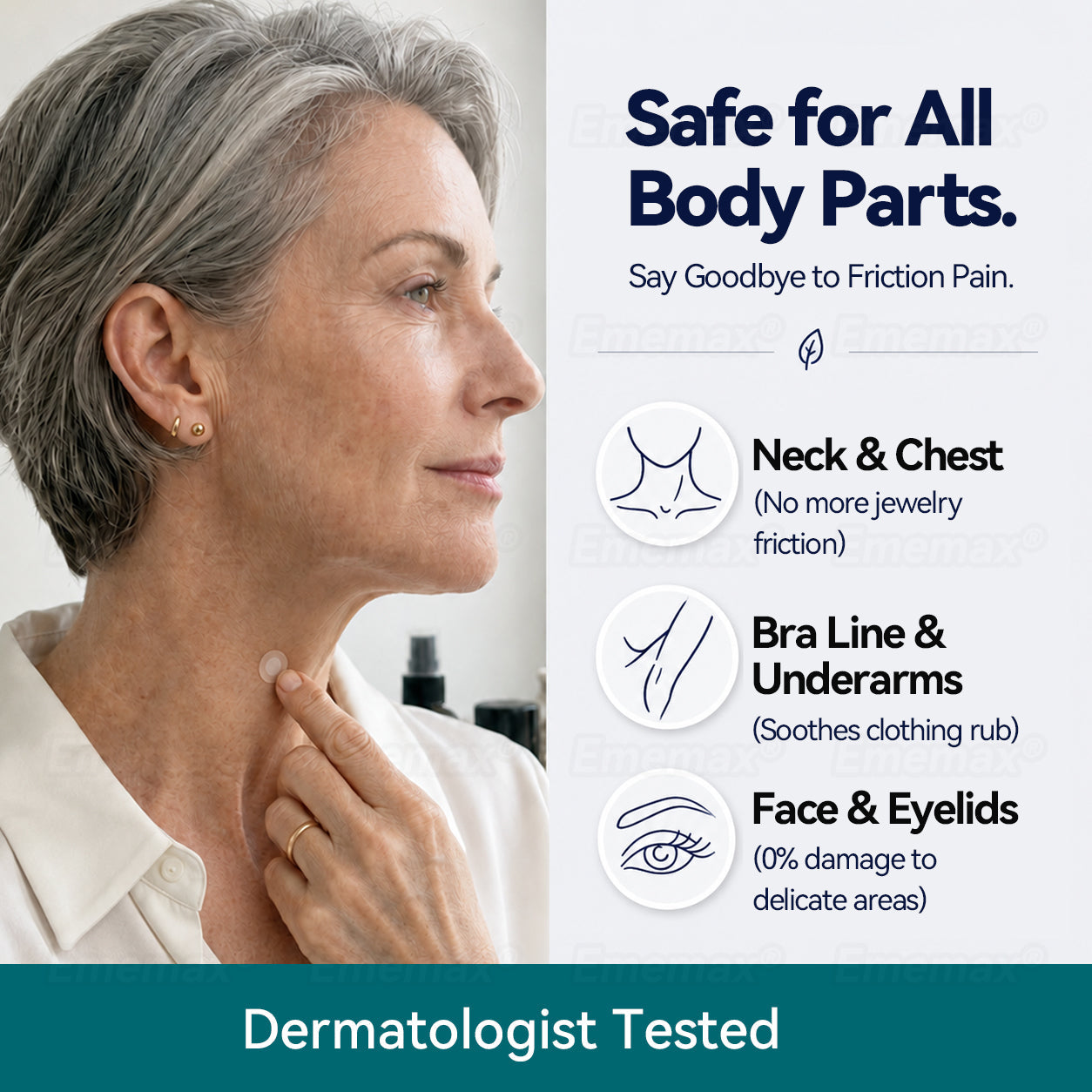 𝐄𝐦𝐞𝐦𝐚𝐱®𝟐-𝐢𝐧-𝟏 𝐌𝐢𝐜𝐫𝐨𝐧𝐞𝐞𝐝𝐥𝐞 & 𝐇𝐲𝐝𝐫𝐨𝐜𝐨𝐥𝐥𝐨𝐢𝐝 𝐌𝐨𝐥𝐞 𝐑𝐞𝐦𝐨𝐯𝐚𝐥 𝐏𝐚𝐭𝐜𝐡(Zero Pain, Zero 𝐒𝐜𝐚𝒓𝒔 patch)💪