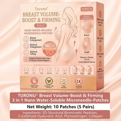 💥Turonu® 💗 Targeted Breast Enhancement Advanced Nano Microneedle Patch💃