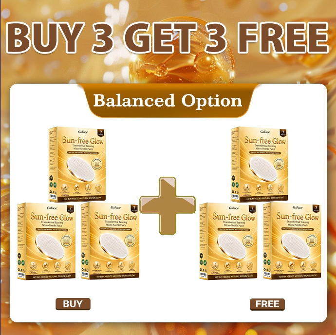 𝗚𝗮𝗳𝗮𝗰𝗲® Sunless Natural Glow Transdermal Tanning Micro-Needle Patch