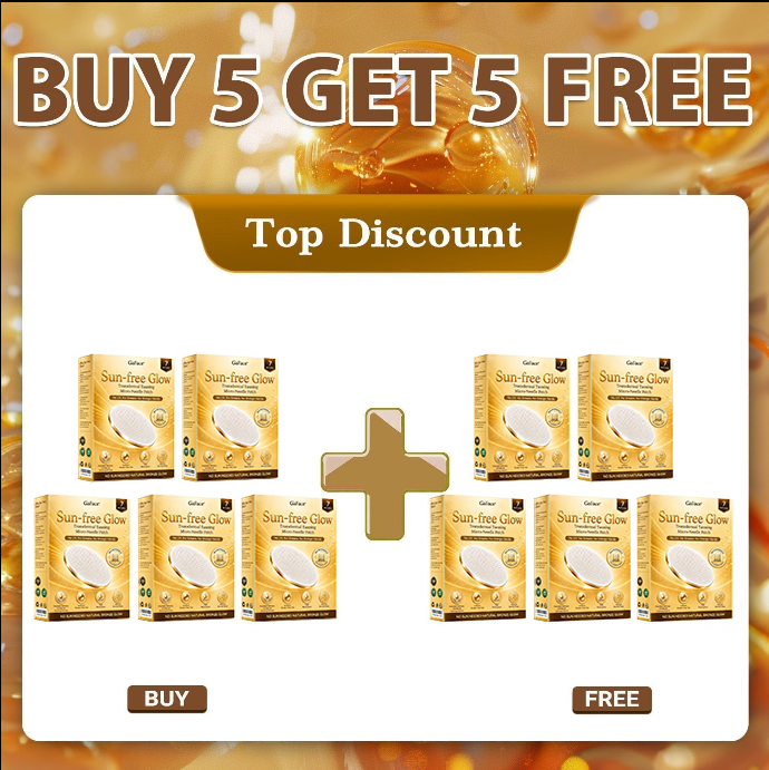 𝗚𝗮𝗳𝗮𝗰𝗲® Sunless Natural Glow Transdermal Tanning Micro-Needle Patch