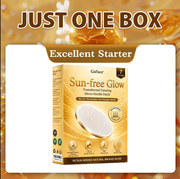 𝗚𝗮𝗳𝗮𝗰𝗲® Sunless Natural Glow Transdermal Tanning Micro-Needle Patch
