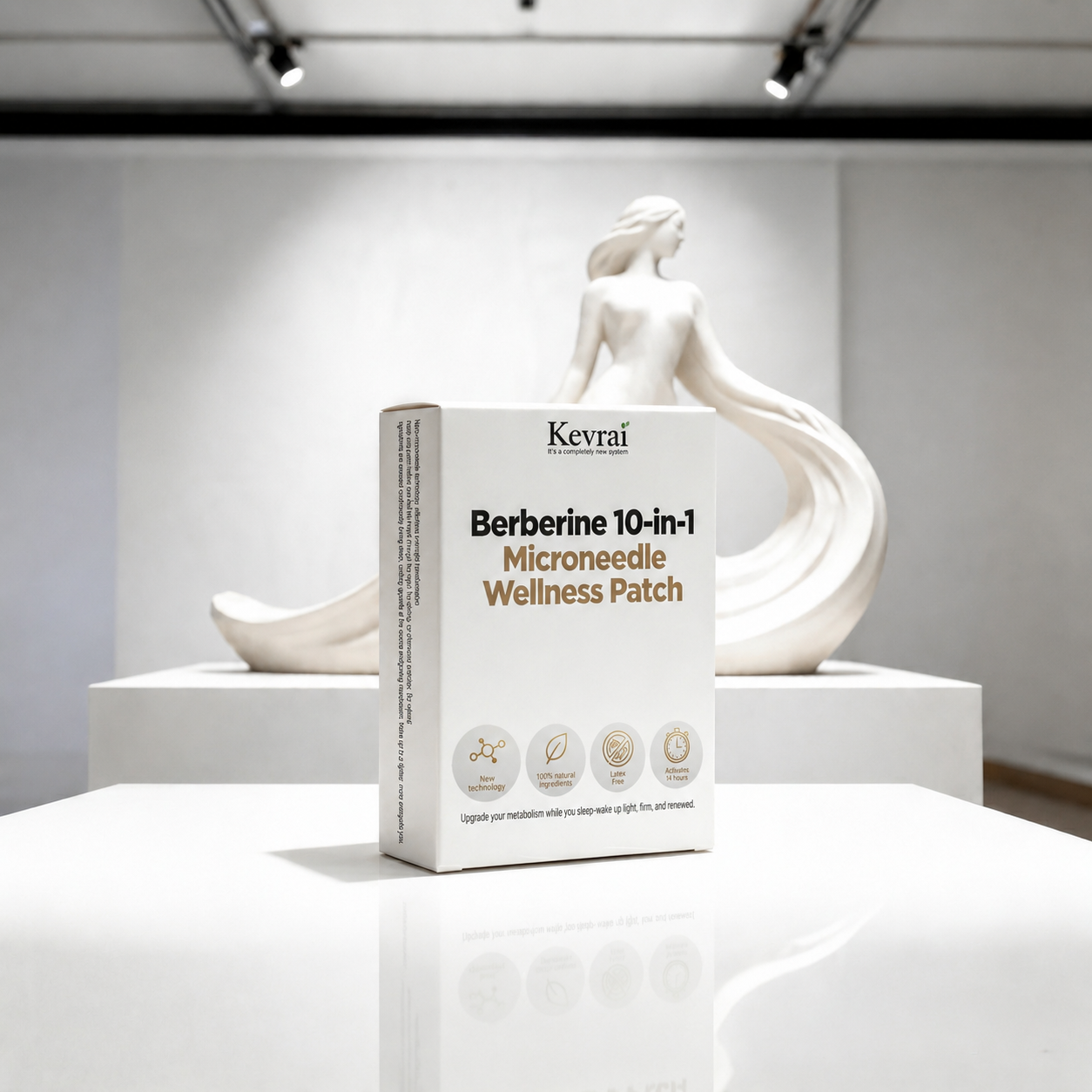 Doctor Recommended 🌟 | Kevrai® Berberine 10-in-1 Nano Microneedle Patch | ✅ Science-Backed Formula | 10-in-1 Advanced Blend | Visible Results in 7 Days 🏅
