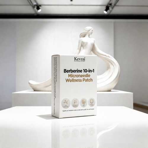 Doctor Recommended 🌟 | Kevrai® Berberine 10-in-1 Nano Microneedle Patch | ✅ Science-Backed Formula | 10-in-1 Advanced Blend | Visible Results in 7 Days 🏅